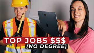 8 HighPaying Jobs That Dont Require a Degree in Canada [upl. by Champagne]