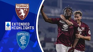 Torino vs Empoli Extended Highlights  Serie A  CBS Sports Golazo [upl. by Retloc]