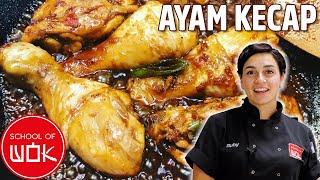 Quick amp Easy Ayam Kecap Sweet Soy Sauce Chicken Recipe [upl. by Tiloine873]