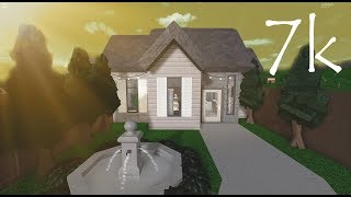 Bloxburg II Simple Aesthetic House 7k NO GAMEPASS [upl. by Riffle]