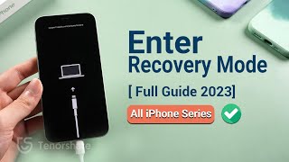 How to Put iPhone in Recovery Mode Full Guide 2024  iOS 1716 Supported [upl. by Roehm]