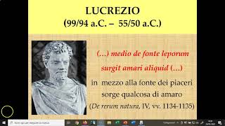 LUCREZIO – LA VITA E L’OPERA [upl. by Stinson394]