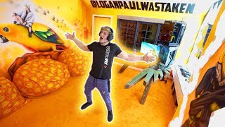 REVEALING MY NEW FORTNITE GAME ROOM [upl. by Eastlake]