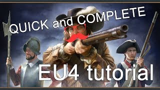 QUICK and COMPLETE beginners tutorial for Europa Universalis 4 EU4 [upl. by Uphemia]