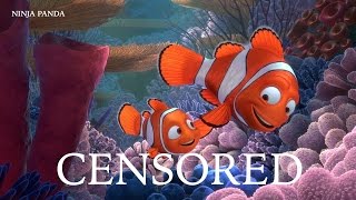 FINDING NEMO  Unnecessary Censorship  Try Not To Laugh [upl. by Naicul]