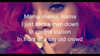 Rihanna Man down lyrics [upl. by Bowlds889]