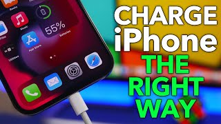 How to Charge Your iPhone the RIGHT Way  MAXIMIZE Battery Life [upl. by Joane]