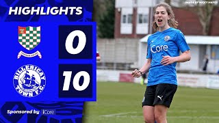 Chesham United Ladies A  Highlights  121221 [upl. by Nonac59]