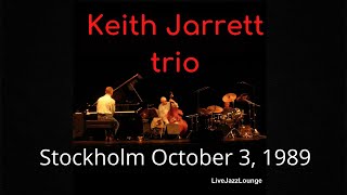 Keith Jarrett trio Stockholm October 3 1989 [upl. by Stanislaw646]