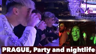 PRAGUE NIGHTLIFE  Party after party  CZECH REPUBLIC 2020 [upl. by Aicirtal491]