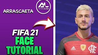 FIFA 21  ARRASCAETA Nova Versão Face  Stats Tutorial [upl. by Odlaw19]