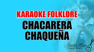 Chacarera chaqueña  Karaoke  Chaqueño Palavecino [upl. by Friedlander]