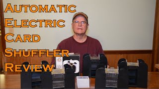 Automatic Electric Card Shuffler 6 Deck BatteryOperated Review [upl. by Ocir414]