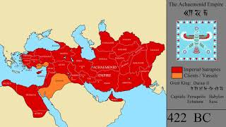 The History of the Achaemenid Empire Every Year [upl. by Teillo]