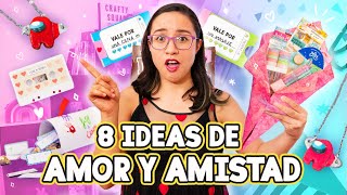 8 REGALOS FÁCILES PARA SAN VALENTÍN 💖 Ideas Originales para 14 de Febrero 💕 Craftingeek [upl. by Stinky]