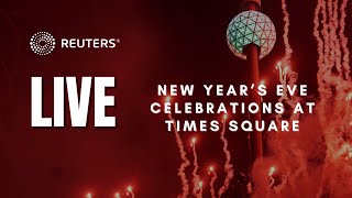 LIVE New Year’s Eve celebrations at Times Square [upl. by Sorel583]