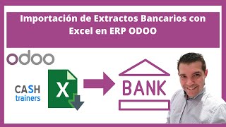 ODOO Contabilidad Importación de Extractos Bancarios con Excel ODOO Tutorial español [upl. by Veneaux767]