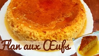 Les oeufs au lait avec juste 3 ingrédients  le caramel [upl. by Euqirne]