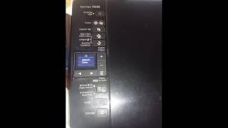 Como limpiar el cabezal de la impresora EPSON STYLUS TX220 [upl. by Enyluqcaj]