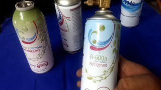 How To Recharge R600A Refrigerant In Refrigerator [upl. by Adlesirg159]