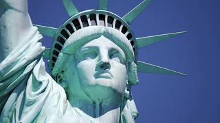 The Statue of Liberty constructing the light of democracy [upl. by Malonis]