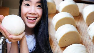 I Made Soft Fluffy Steamed Buns From Scratch [upl. by Irtak747]