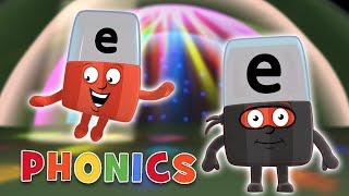 Phonics  Silent E  Learn to Read  Alphablocks [upl. by Barina]