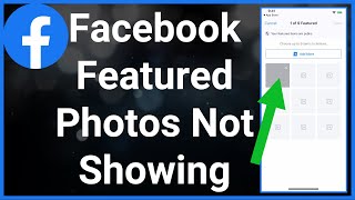 How To Fix Facebook Featured Photos Not Appearing [upl. by Ahsaret]