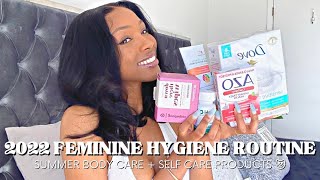 My Feminine Hygiene Self Care Routine Summer Stay Fresh  Smell Good All Day😻  Janika Bates [upl. by Frederigo]