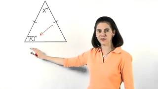 The Isosceles Triangle Theorem  MathHelpcom [upl. by Orvah]