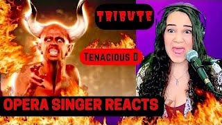 Tenacious D  Tribute  Opera Singer REACTION [upl. by Rupert]