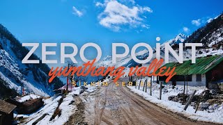 Zero Point  Yumthang Valley  Lachung  Sikkim Tour [upl. by Okimuk]