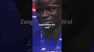 Kanté says ‘Thank You’ 🤡 [upl. by Almita]