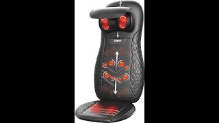 Renpho Shiatsu Neck and Back Massager Review by Slick [upl. by Gine]