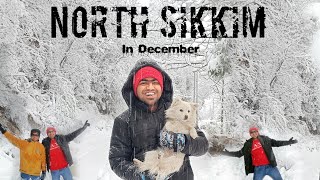 Sikkim Trip 2022  North Sikkim in December  GangtokLachung  Snowfall  Part 1 [upl. by Enitsahc]