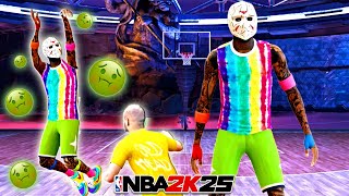 USING THE UGLIEST JUMPSHOT TO TROLL OLD HEADS IN NBA 2K25 [upl. by Louanna396]