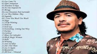 Top 25 Greatest Hits Of Carlos Santana  Best Songs Of Carlos Santana [upl. by Ahseyi]